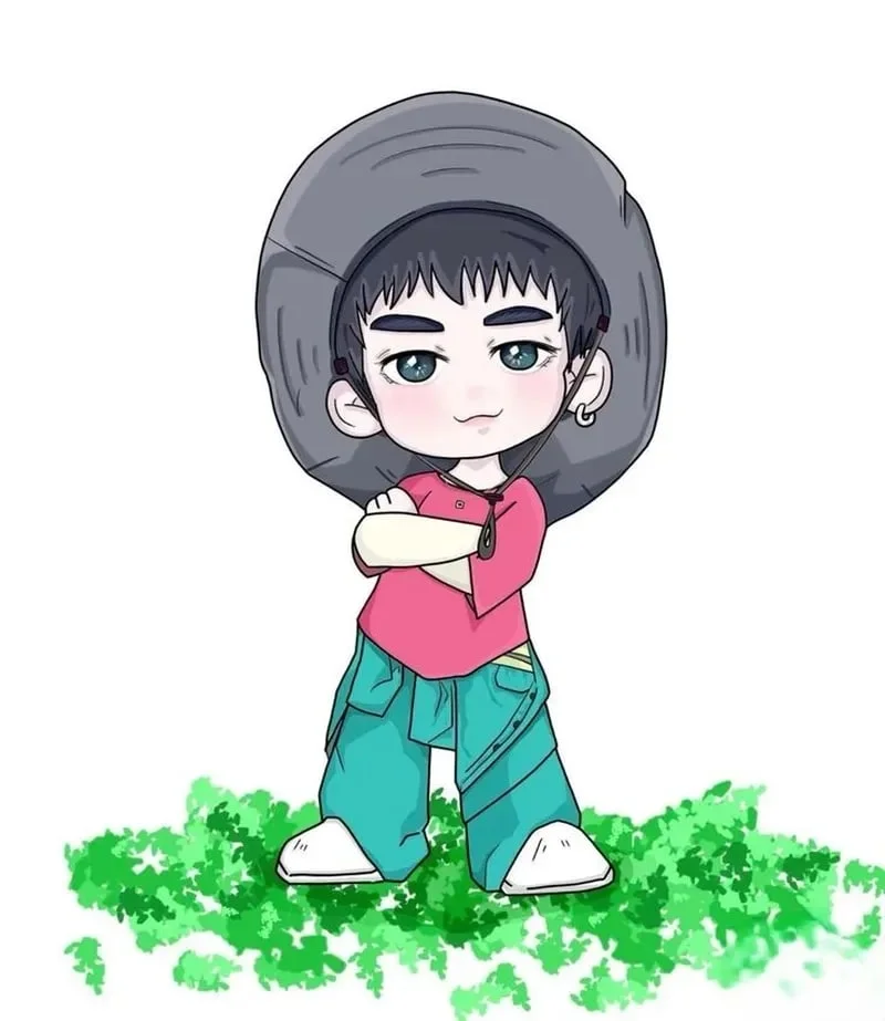 Ảnh chibi hoạt hình của Quang Hùng MasterD