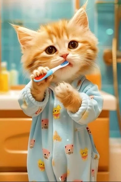 ảnh mèo cute anime siêu dễ thương (2)