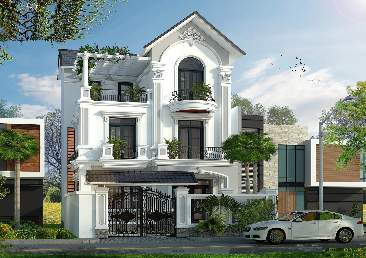 100+ hình ảnh những mẫu nhà đẹp | TOP những thiết kế biệt thự đẹp
