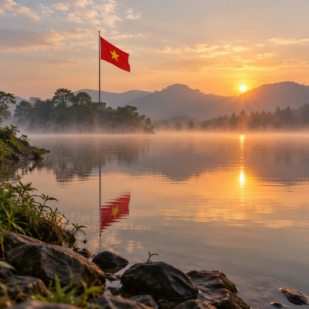 hình ảnh lá cờ việt nam: gợi ý số 6