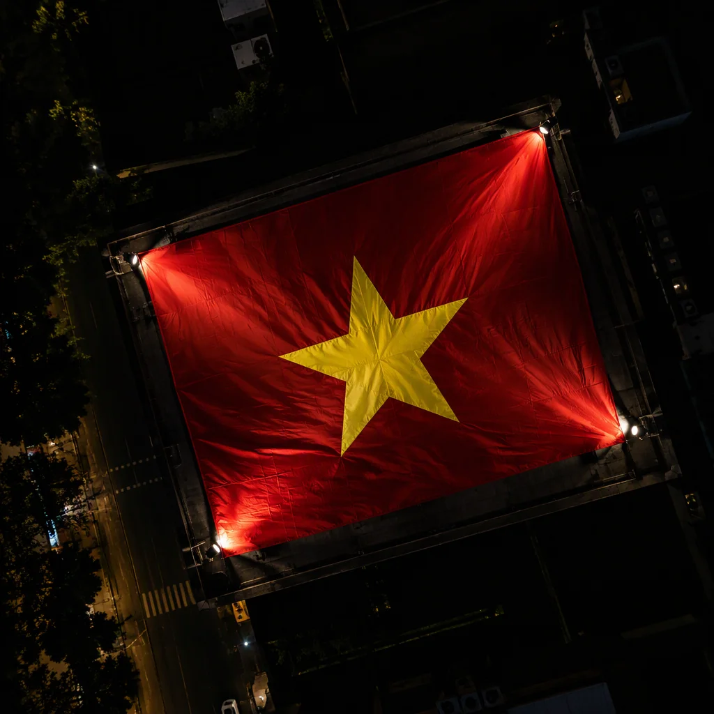hình ảnh lá cờ việt nam, mẫu 3