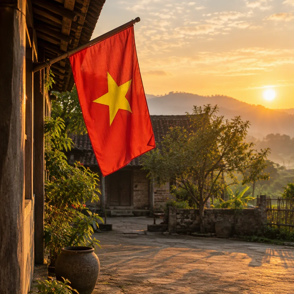 Ảnh 2 minh hoạ hình ảnh lá cờ việt nam
