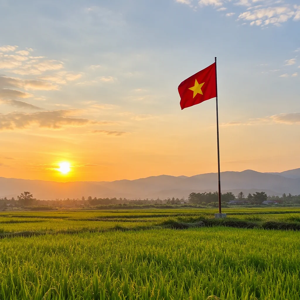 Ảnh 2 minh hoạ hình ảnh lá cờ việt nam