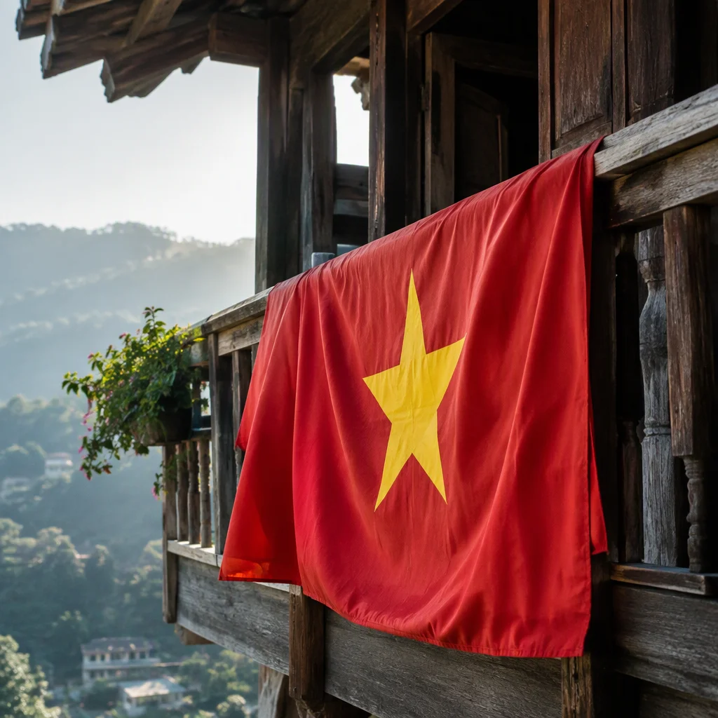 hình ảnh lá cờ việt nam, mẫu 3