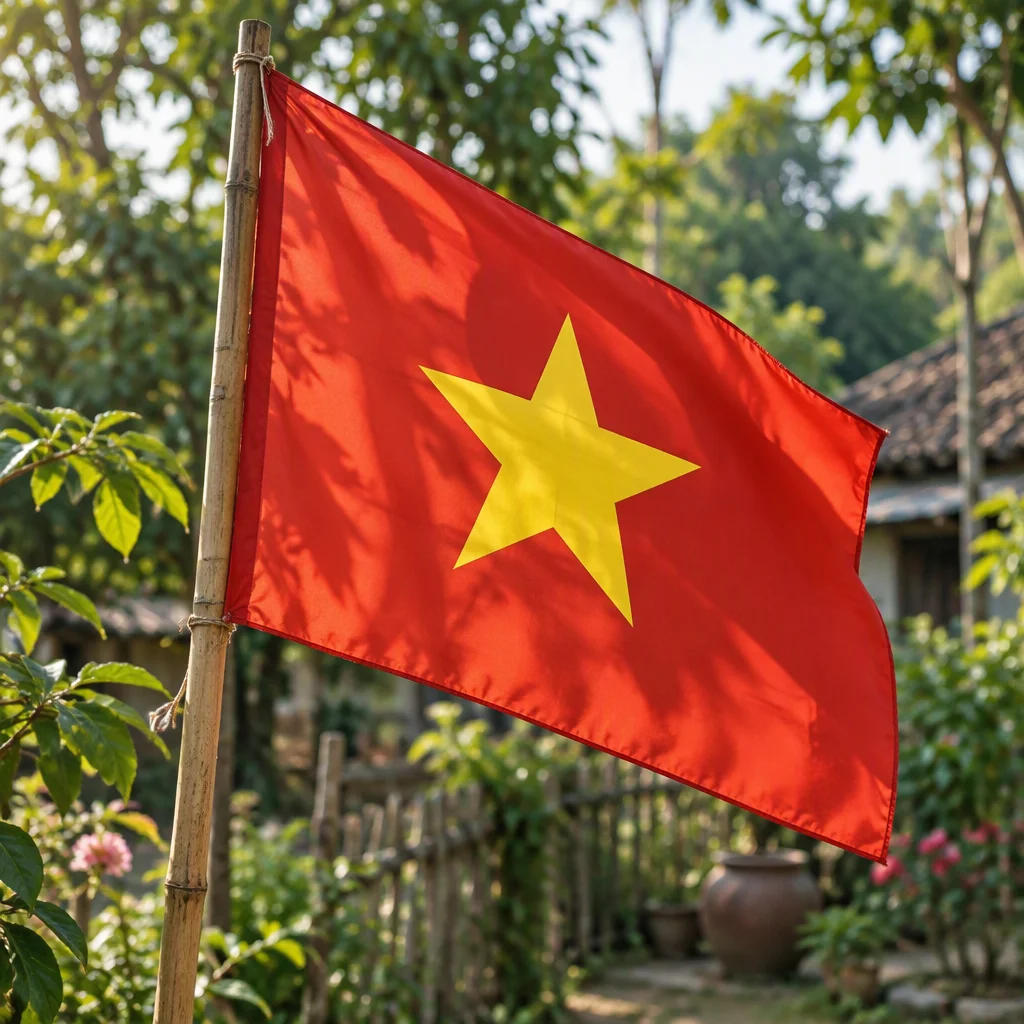 Mẫu hình ảnh lá cờ việt nam thứ 7