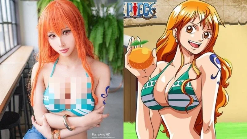 Bộ ảnh cosplay nàng hoa tiêu Nami sexy đến mức đốt mắt người xem trong mùa
