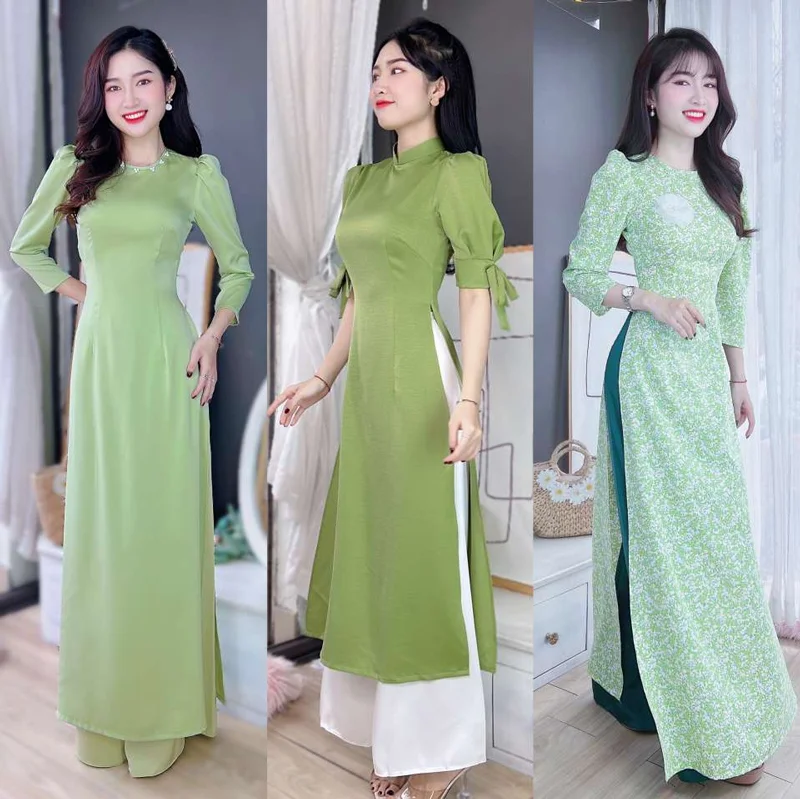 50+ mẫu đồng phục áo dài sang trọng dành cho mọi lĩnh vực