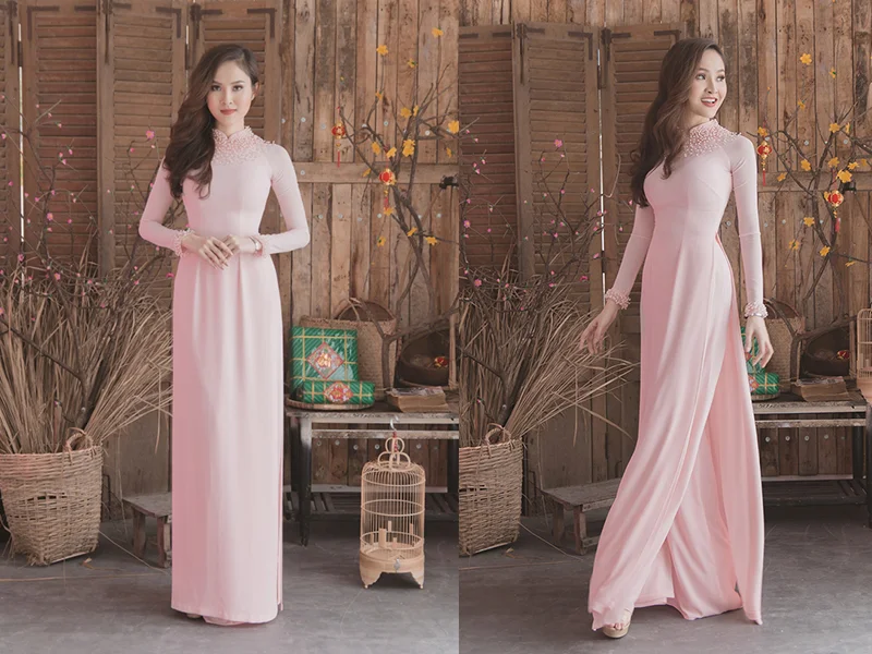 TOP các mẫu áo dài đẹp làm nên thương hiệu của Việt Nam 4