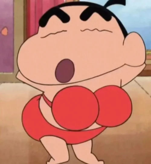 meme shin cậu bé bút chì