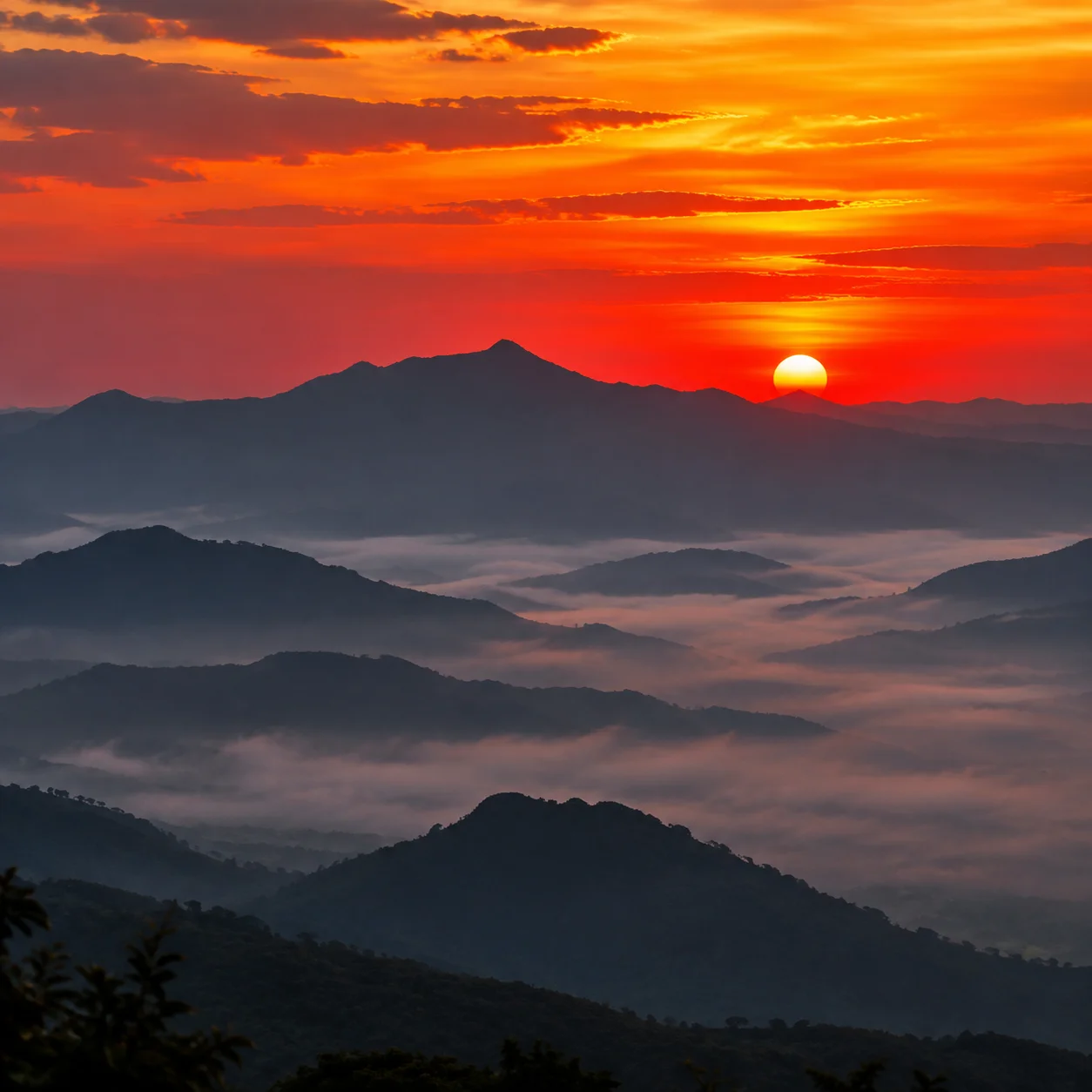ảnh hoàng hôn, mẫu 3