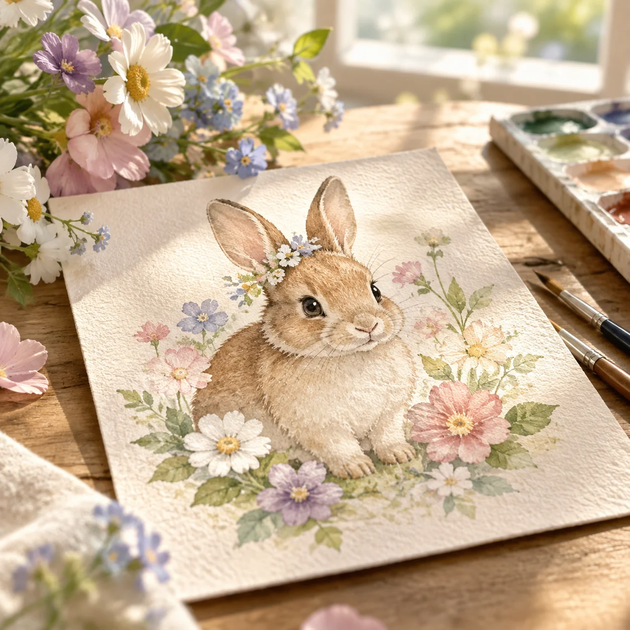 Ảnh 2 minh hoạ vẽ tranh cute