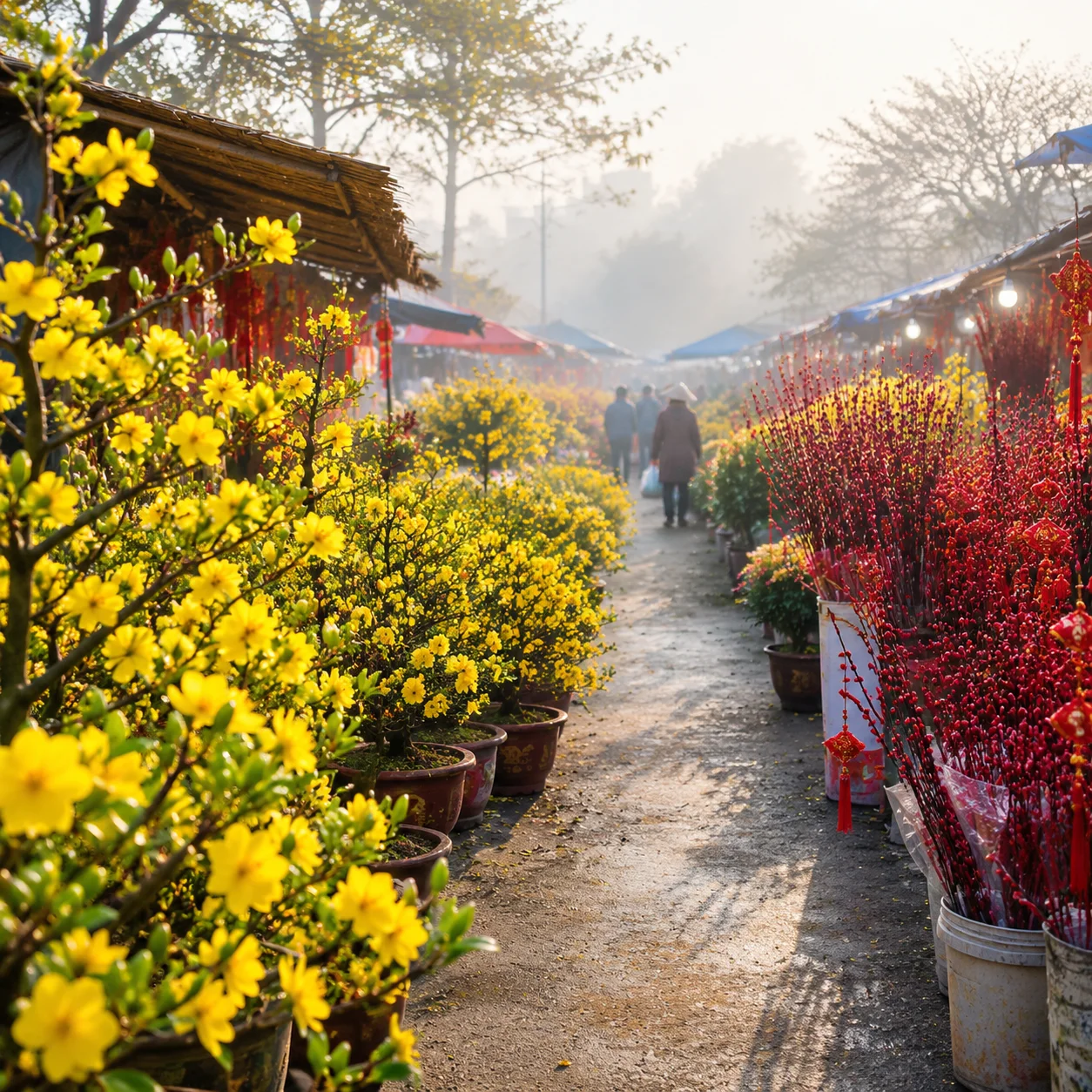 Mẫu hình ảnh tết thứ 7