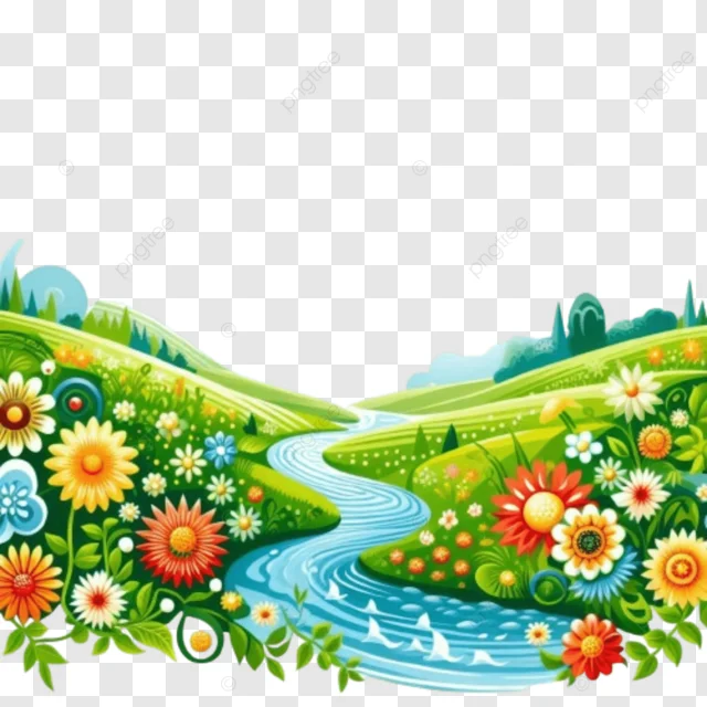 Hình ảnh Minh Họa Phong Cảnh đẹp PNG , Hoa, Hình Nền, Phong Cảnh đẹp PNG trong suốt và Vector để tải xuống miễn phí