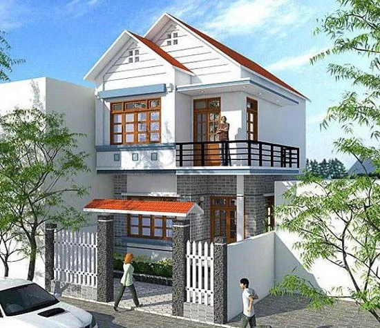 Những mẫu nhà 2 tầng mái ngói đẹp được ưa chuộng nhất hiện nay