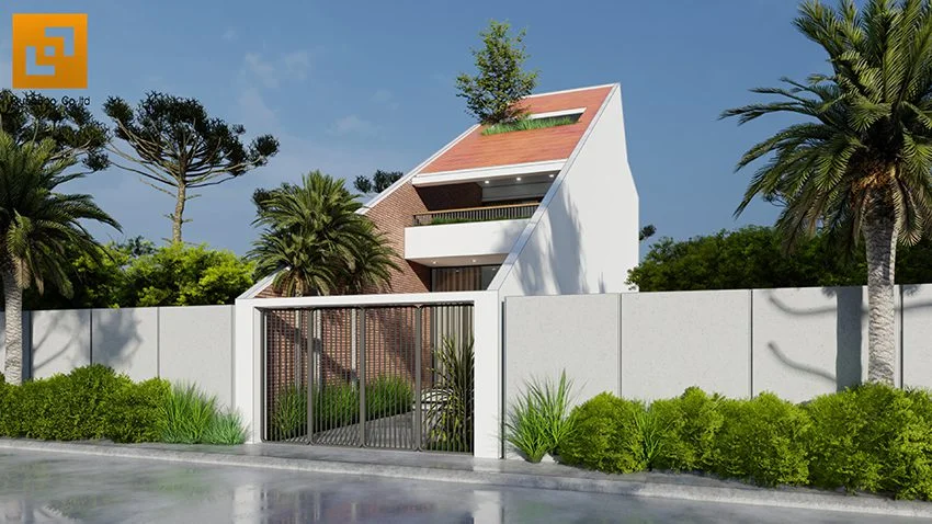 Nhà Phố 3 Tầng Mái Ngói Truyền Thống Gợi Nhớ Ký ức Xưa