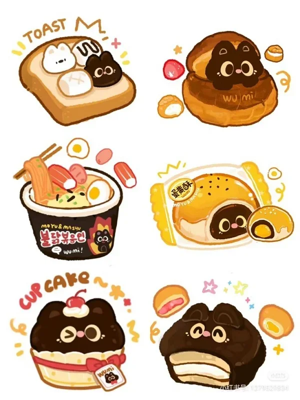 Top 50+ hình đồ ăn cute, sticker hình đồ ăn cute (2)