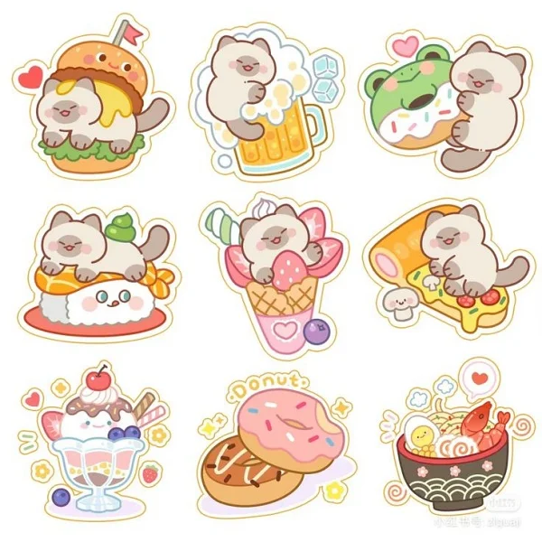Top 50+ hình đồ ăn cute, sticker hình đồ ăn cute