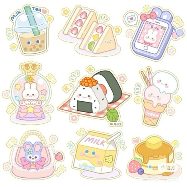 Top 50+ hình đồ ăn cute, sticker hình đồ ăn cute