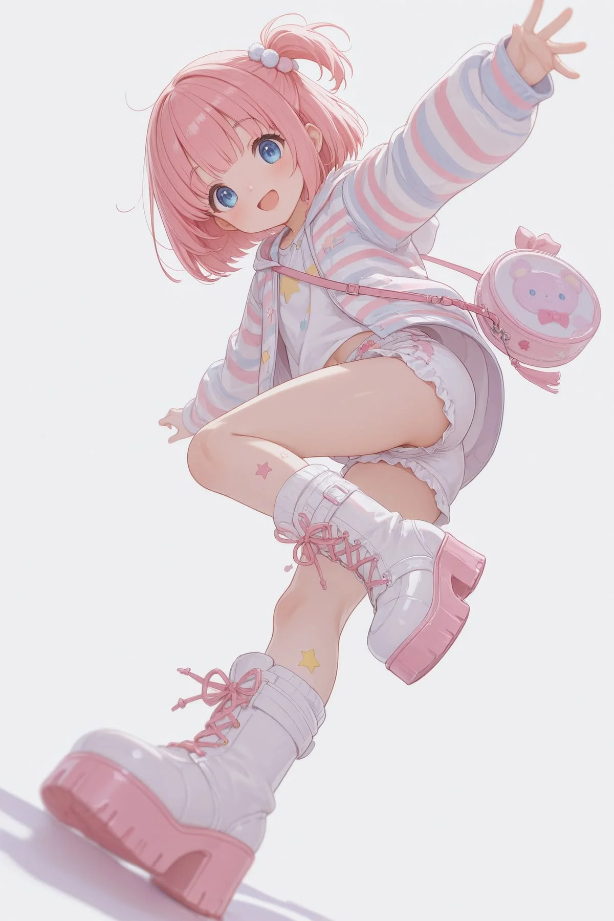 ảnh anime nữ phong cách năng động hiện đại