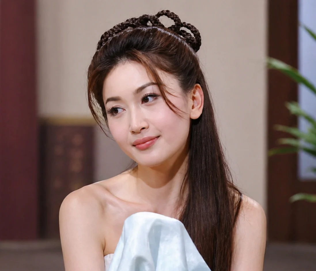 Ôn Bích Hà với tạo hình thanh lịch