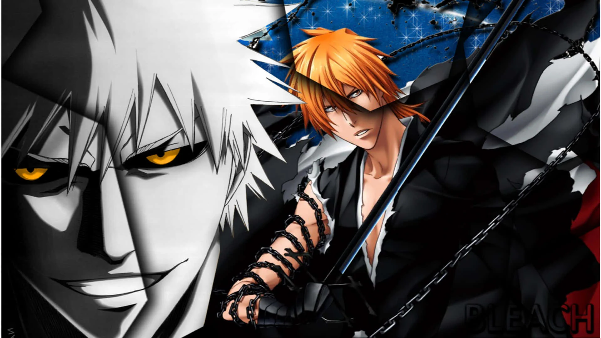 Ichigo Kurosaki Bleach hình nền laptop 4k