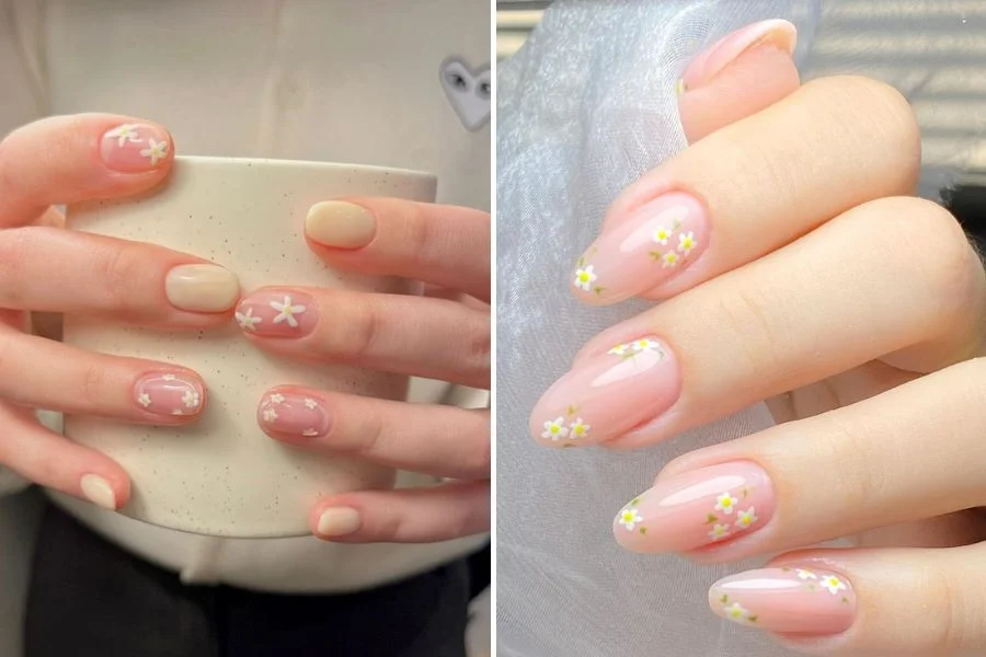 30+ Mẫu Nail Tay Đẹp Đơn Giản, Nhẹ Nhàng Mà Cuốn Hút